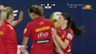 Women's European Handball Ch. Slovenia-Macedonia 2022. MR 2nd M GII. Romania vs. Montenegro